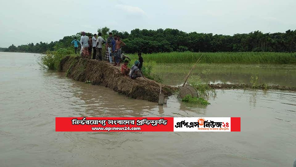 বরিশালে বিপৎসীমার ওপর নদ-নদীর পানি, নিম্নাঞ্চল প্লাবিত