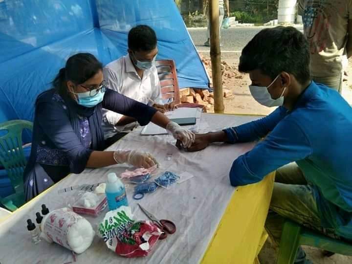 “ও+ গ্রুপইন বাংলাদেশ”-এর ফ্রি ব্লাড গ্রুপ নির্ণয় কর্মসূচি