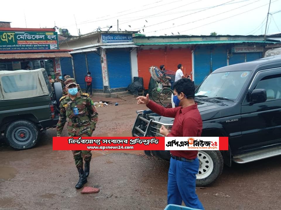 লগডাউনের ২য় দিনেও কঠোর অবস্থানে মহিপুর থানা পুলিশ