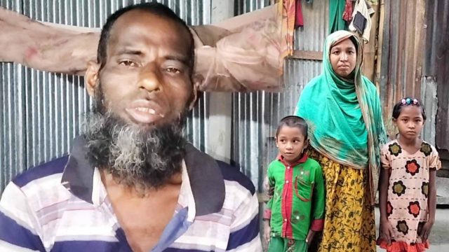 ফুলবাড়ীর ভ্যান চালক আলমগীরের চিকিৎসায় সাহায্যের আবেদন